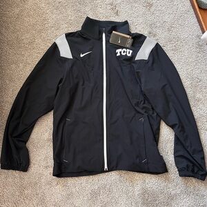 TCU Nike Full-Zip Windbreaker, Medium - New With Tags